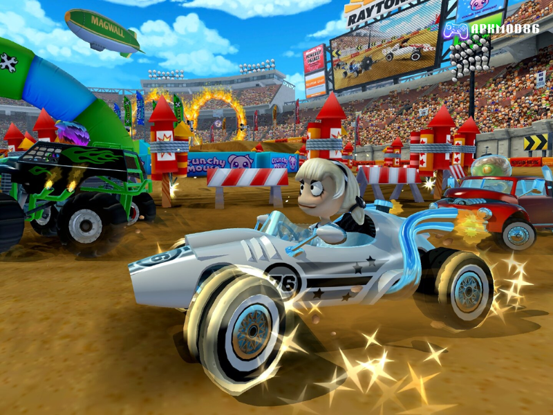 Tìm hiểu về phiên bản Beach Buggy Racing 2 MOD APK