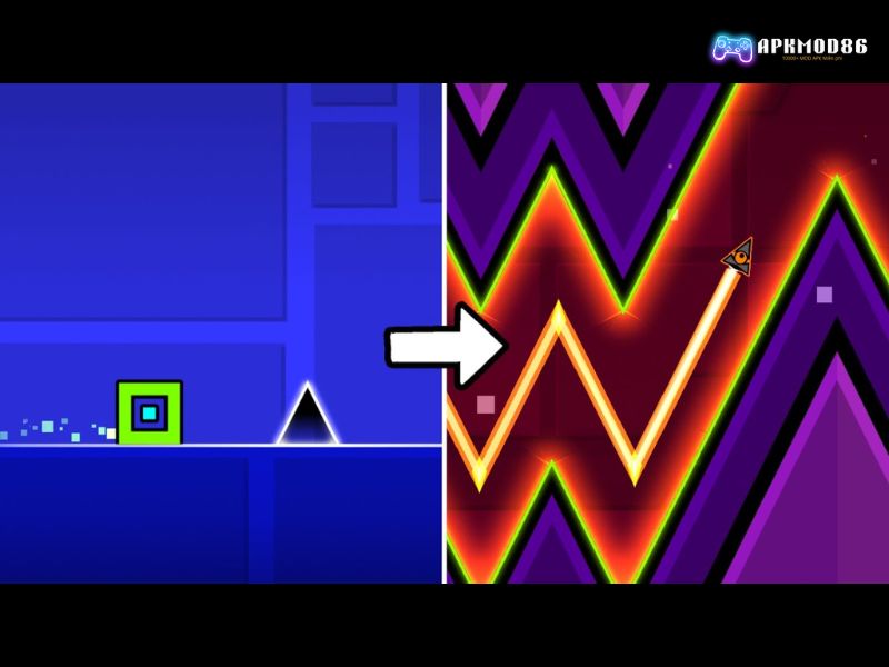 Tại Sao Người Chơi Yêu Thích Geometry Dash Mod?